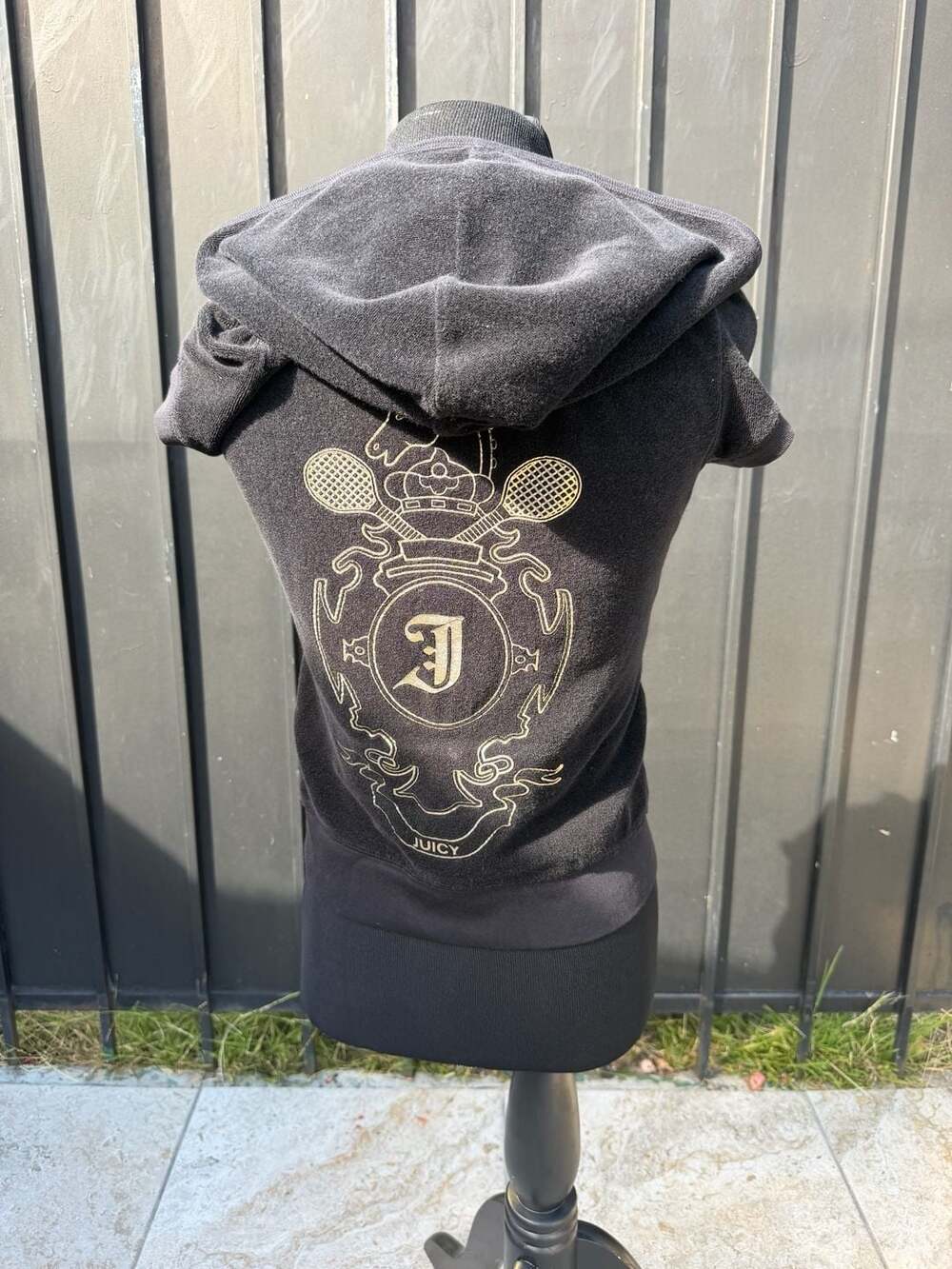 Y2K Juicy Couture Short Sleeve Zip Up